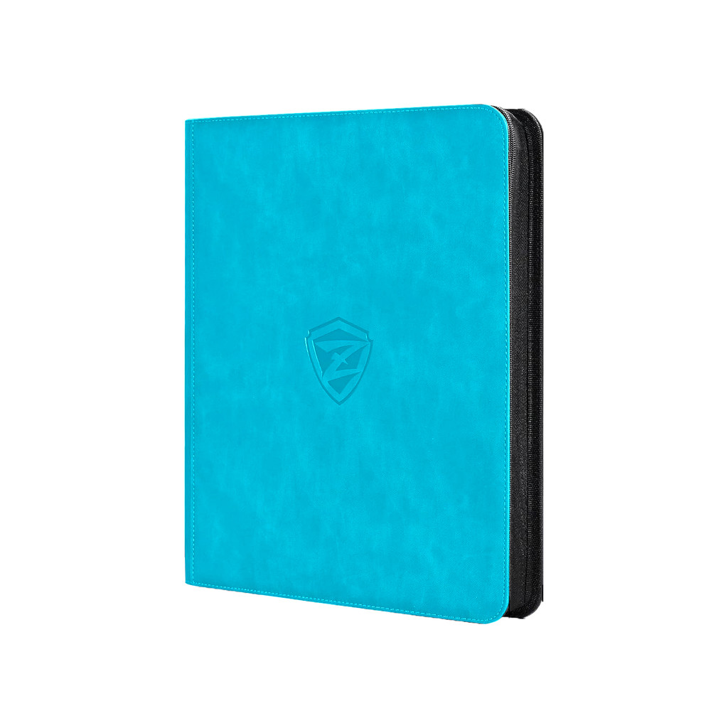 

Toploader Card Binder, 9-Pocket Trading Card Album Holder fits for 3 x 4'' Top Loader, Double-sided Card Display Storage Carry