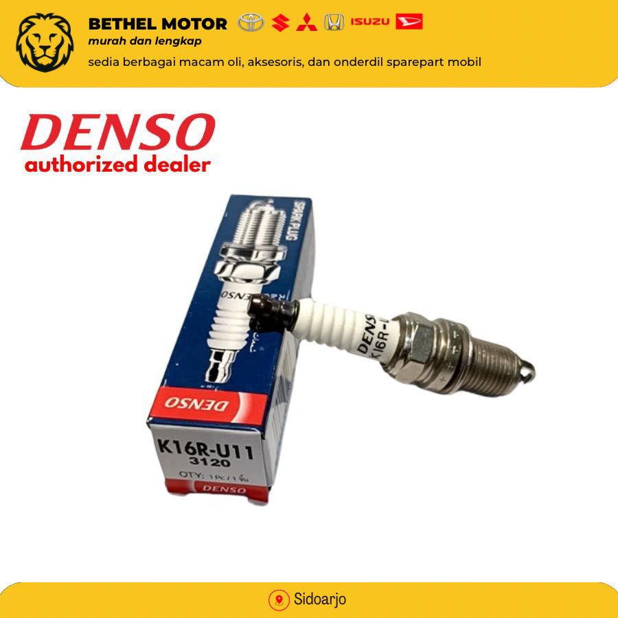 DENSO BUSI K16R U11 Toyota Soluna - Corolla Altis - Yaris K16R-U11
