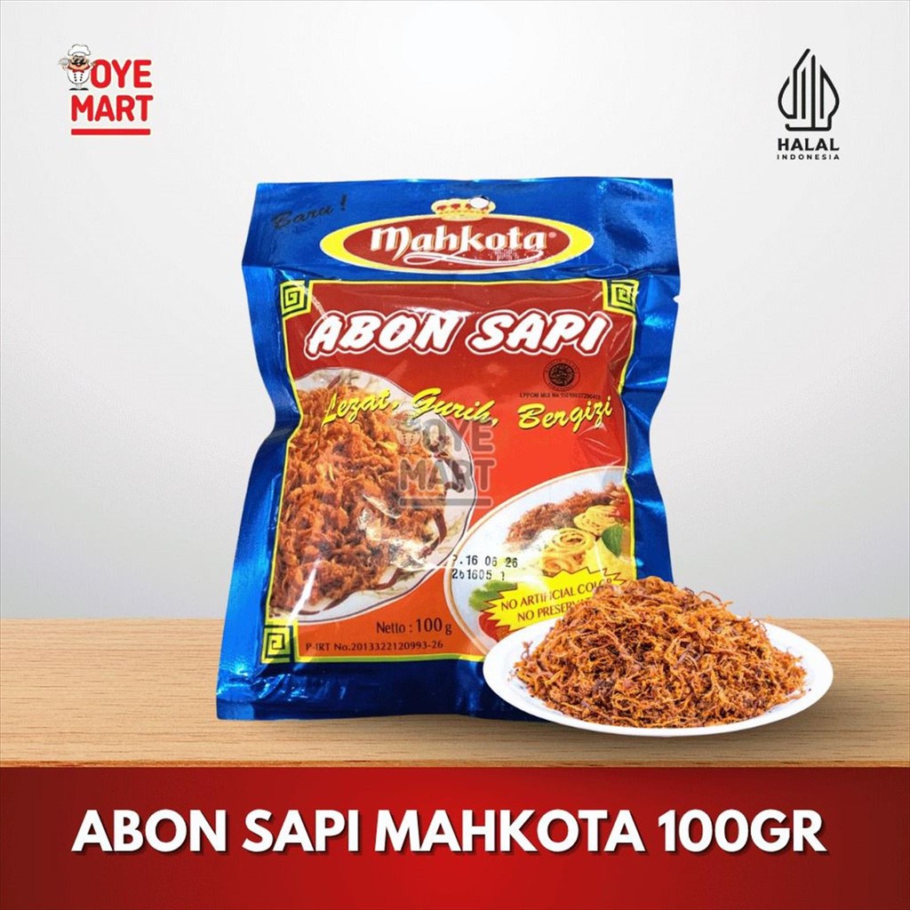 

ABON SAPI MAHKOTA 100GR