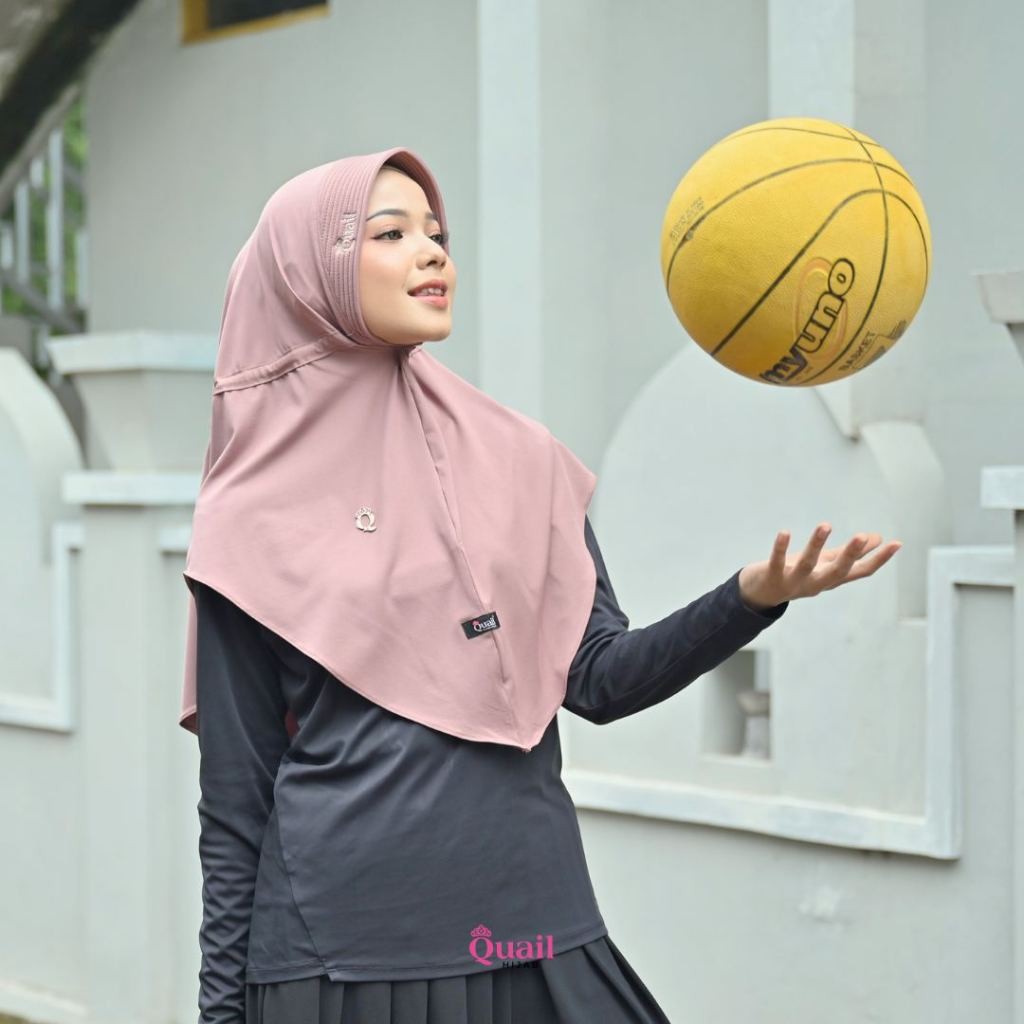 Intania Casual Daily Hijab Original Quail Hijab Jersey Quail Jersey Deluxe Hijab Olahraga Hijab Spor