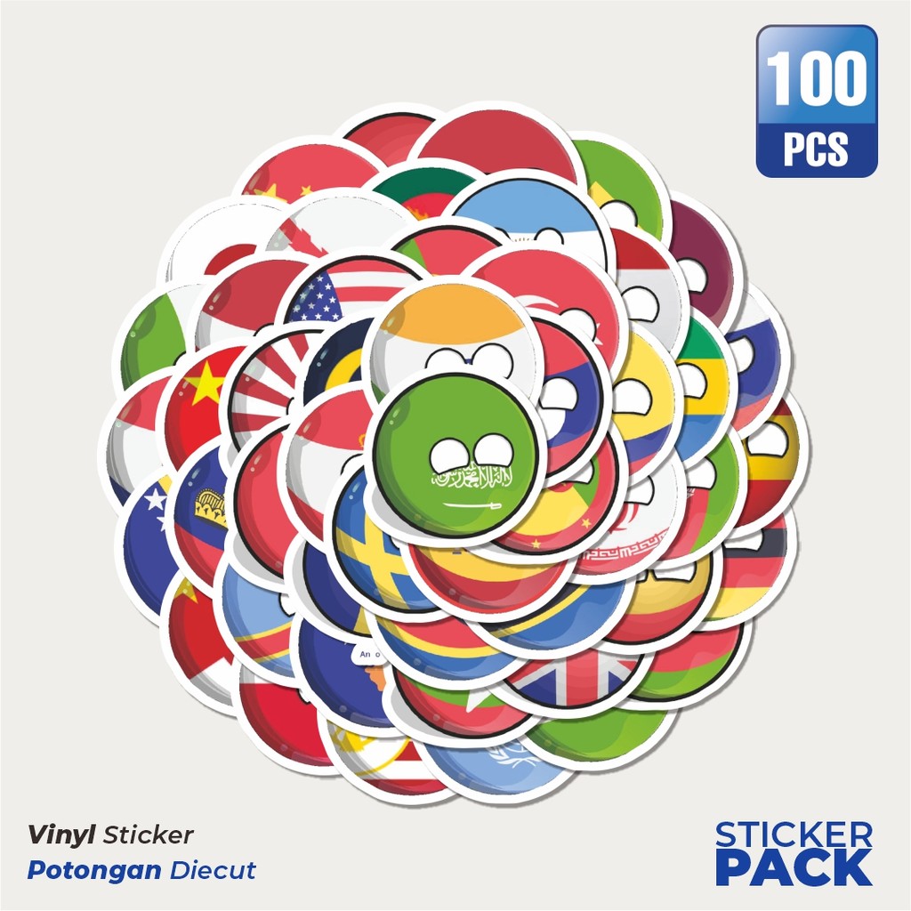 

Stiker Vinyl Stiker Smiley World Series A Waterproof Aesthetic- Untuk Laptop, Motor, dan Helm - Paper Stationery Pack