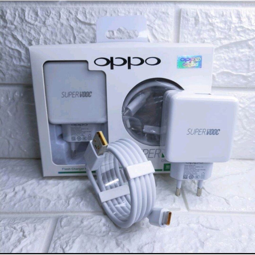 CHARGER CASAN SUPER VOOC OPO A5 2020 TC Charging OPO A9 2020 ORIGINAL