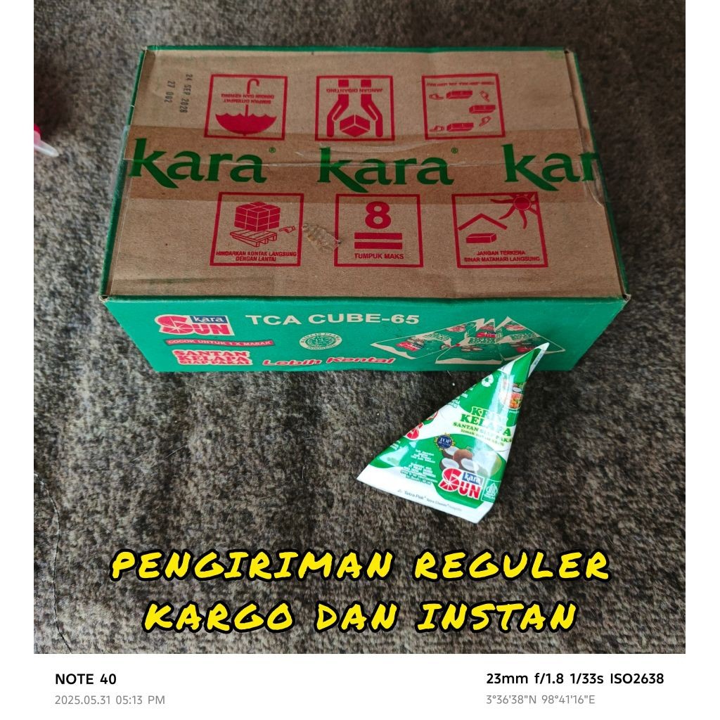

SUN KARA ~ SANTAN KELAPA 1 KOTAK (36PCS)