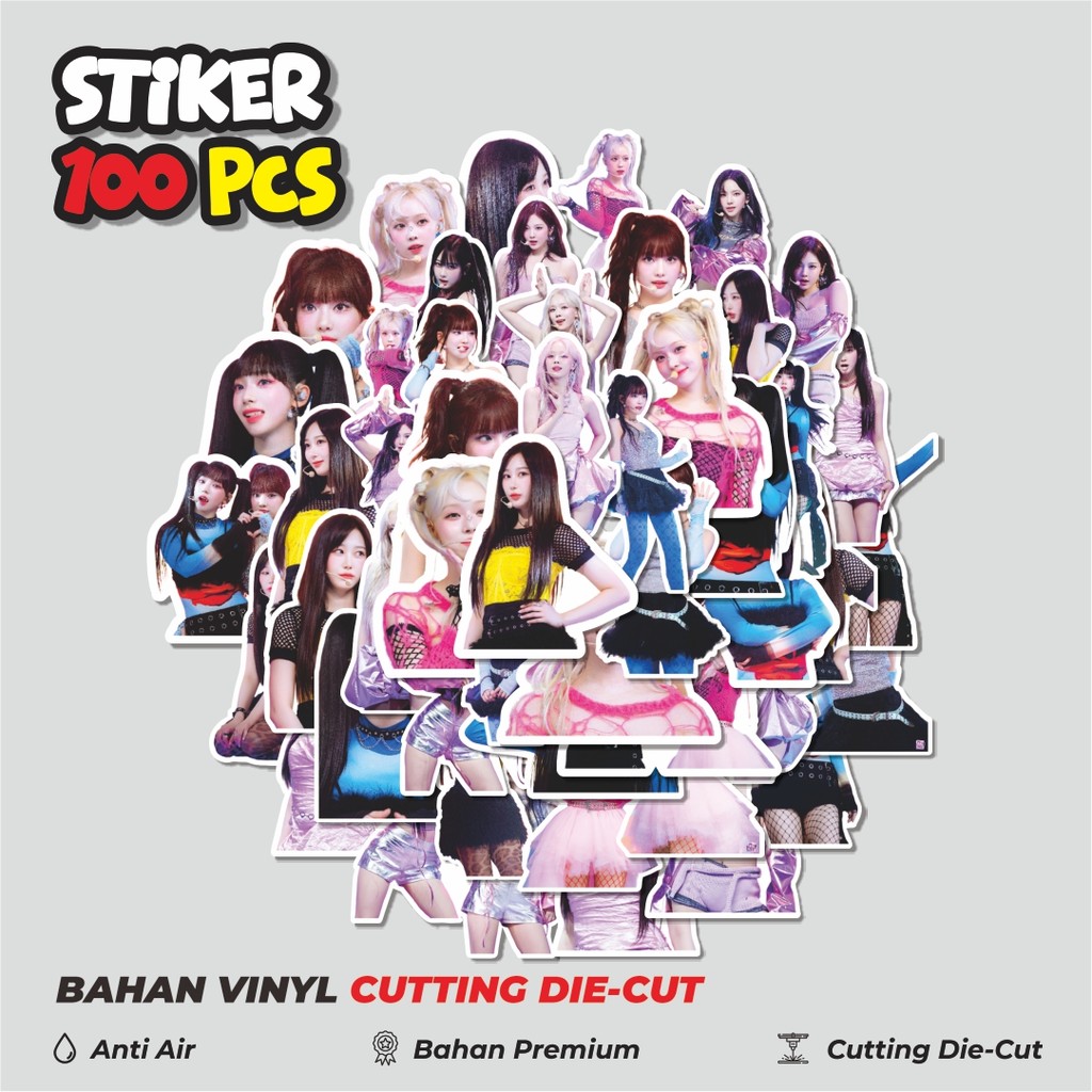 

Terbaru! 50 pcs Stiker Aespa Dekorasi Lucu Kreatif untuk Notebook, Skateboard