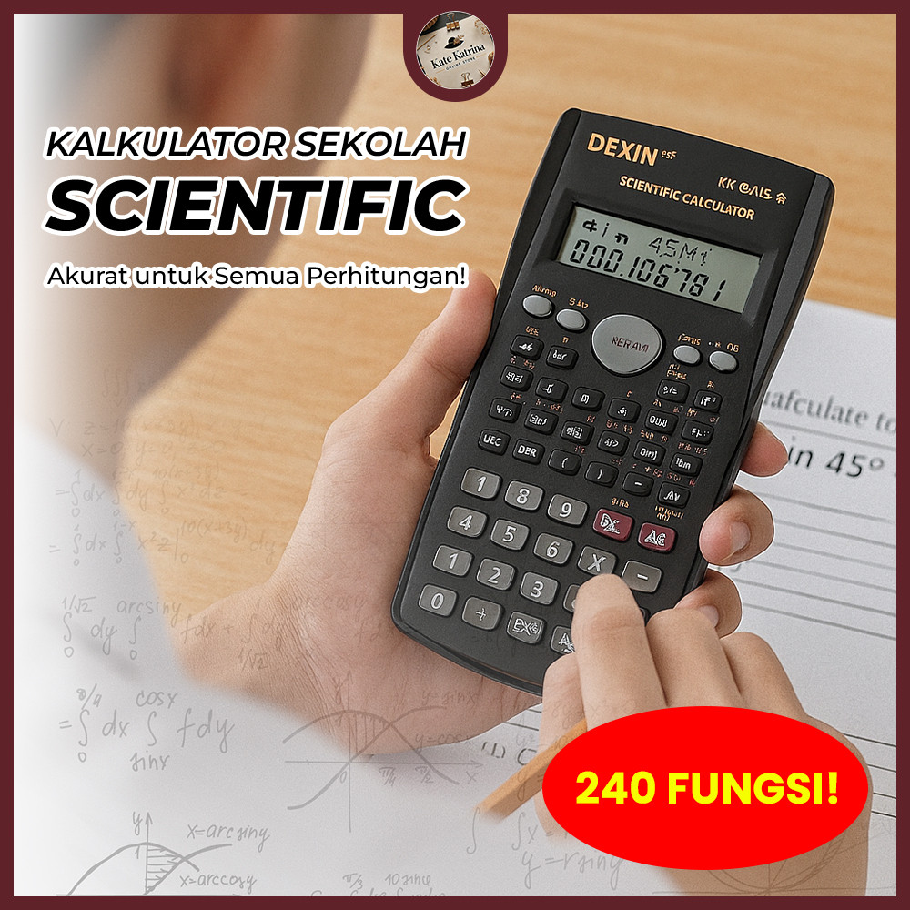 

KK Kalkulator Sekolah Scientific