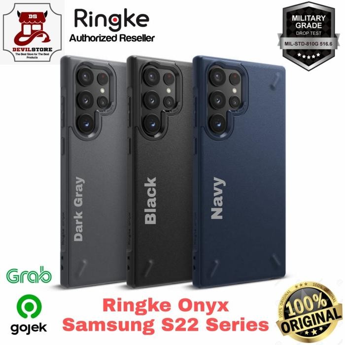 Ringke Onyx Casing Case for Samsung Galaxy S22 Ultra S22 Plus S22