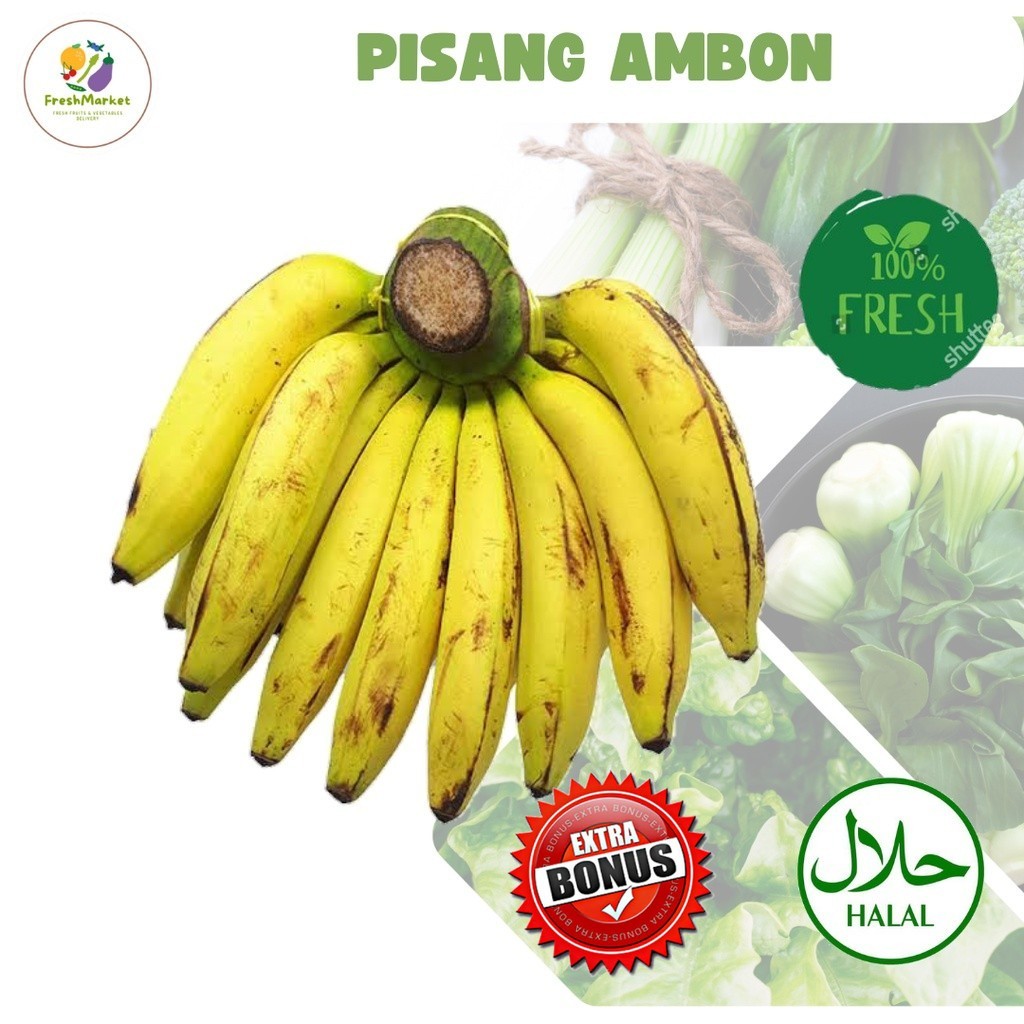 

Pisang Ambon 1 Sisir Sayurinstant