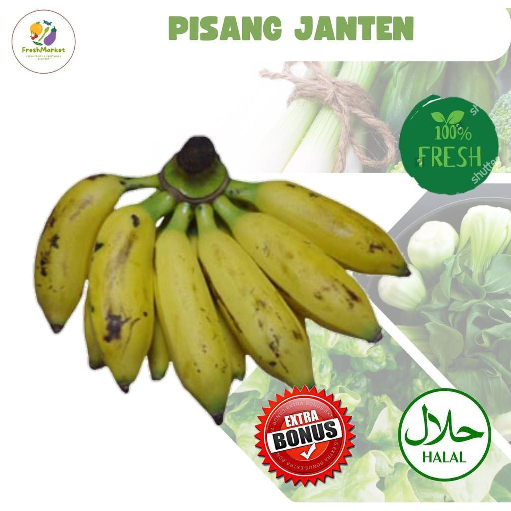 

Pisang Janten Matang Per Sisir Sayurinstant