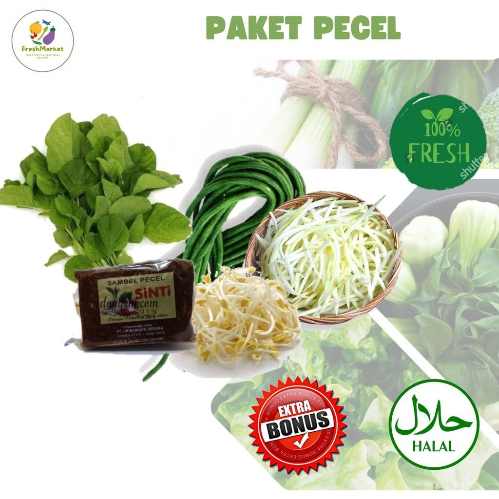 

Paket Sayur Pecel Segar Sayurinstant