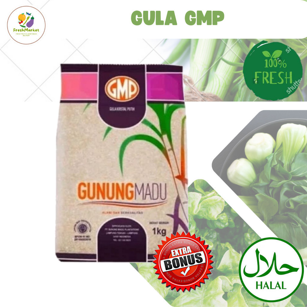 

Gula Pasir GMP Kemasan 1 Kg Sayurinstant