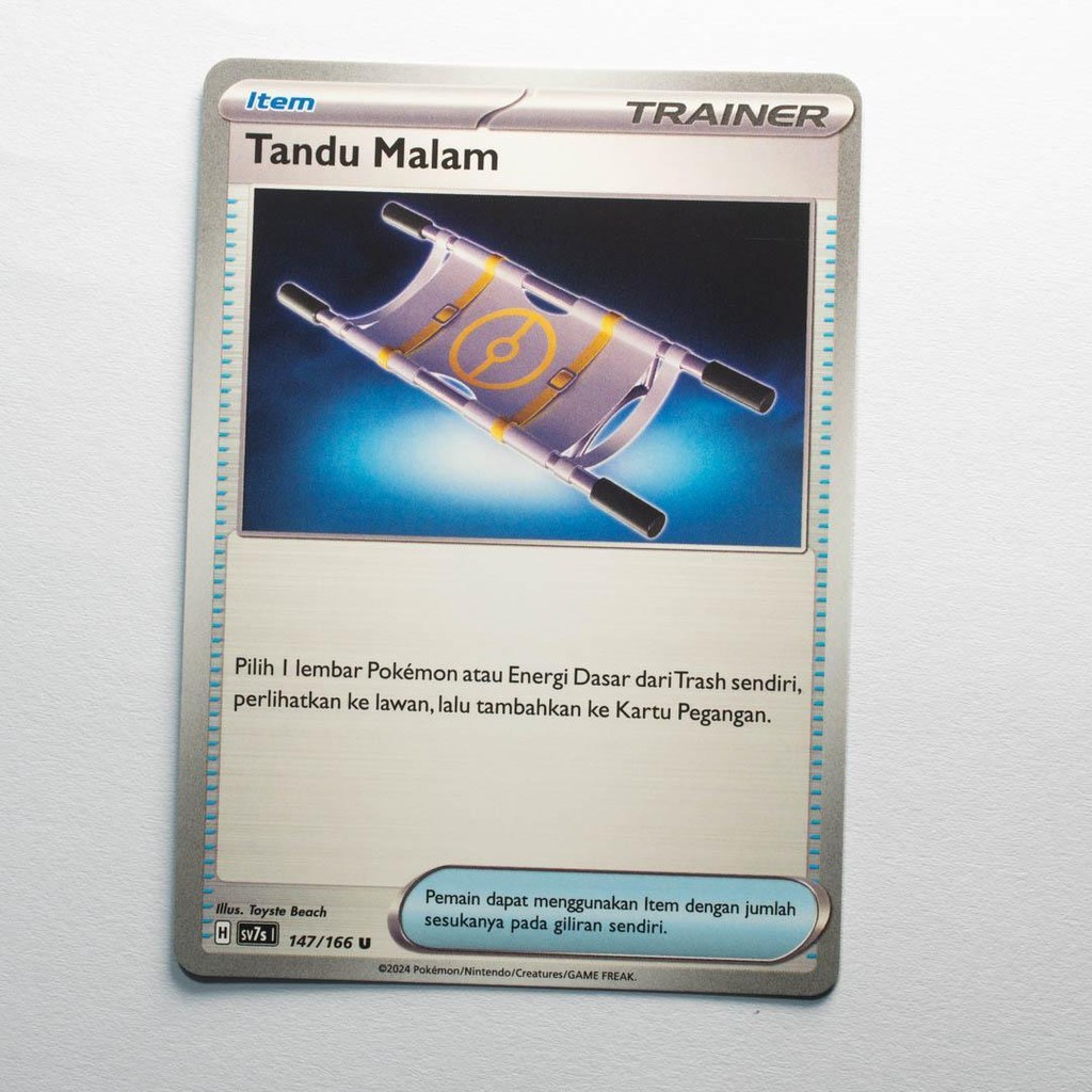 Tandu Malam U 147/166 SV7s Bimbingan Rasi Kartu Pokemon TCG Original Indonesia
