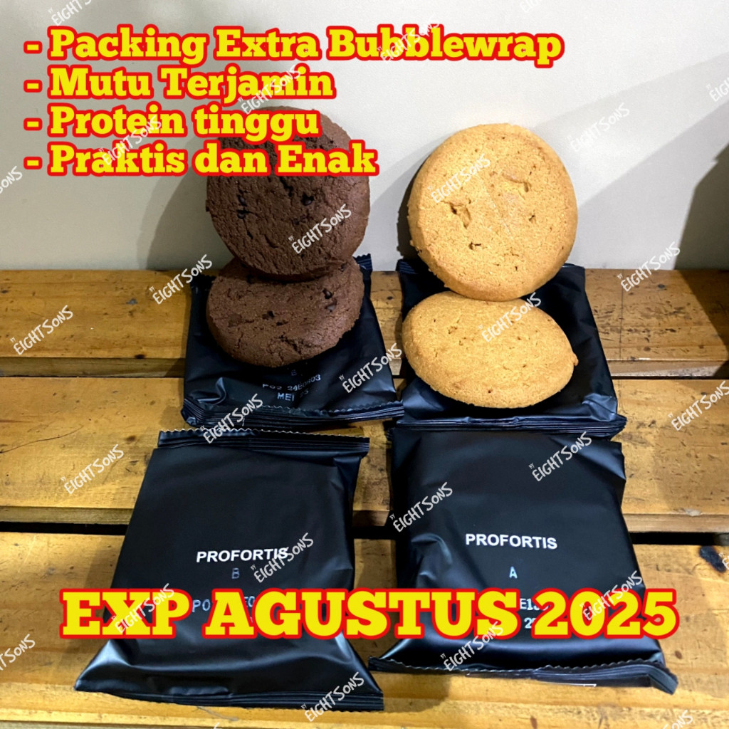 

BIG SALE Ransum EPROKAL TNI Biskuit Profortis GYM DIET EPROKAL Goodtime Militer TNI Tentara