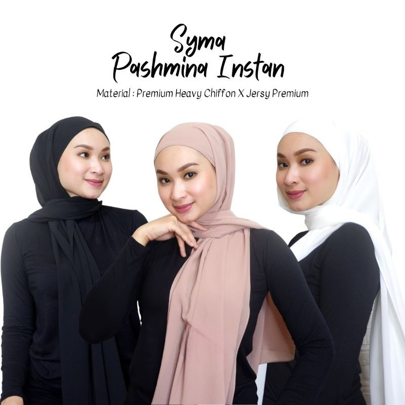 PASHMINA 2in1, PASHMINA INSTAN PREMIUM WITH INNER 2in1, PASHMINA INNER JERSEY