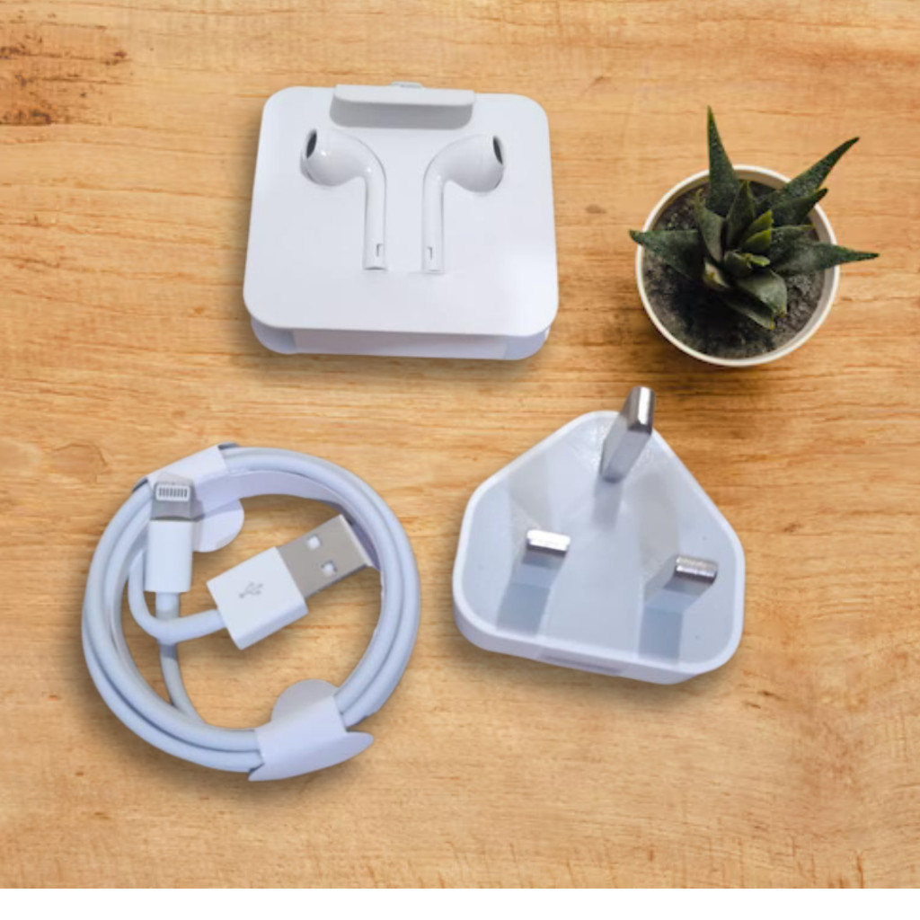 Adapter Charger Kabel Lightning Headset iPhone Copotan Aksesoris Batok IP 7 8 Plus X XR XS 11 12 13