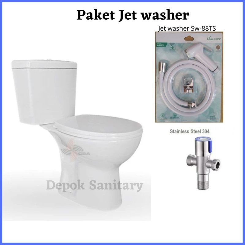 CLOSET DUDUK VOLK 662R JARAK AS 25 CM / KLOSET DUDUK