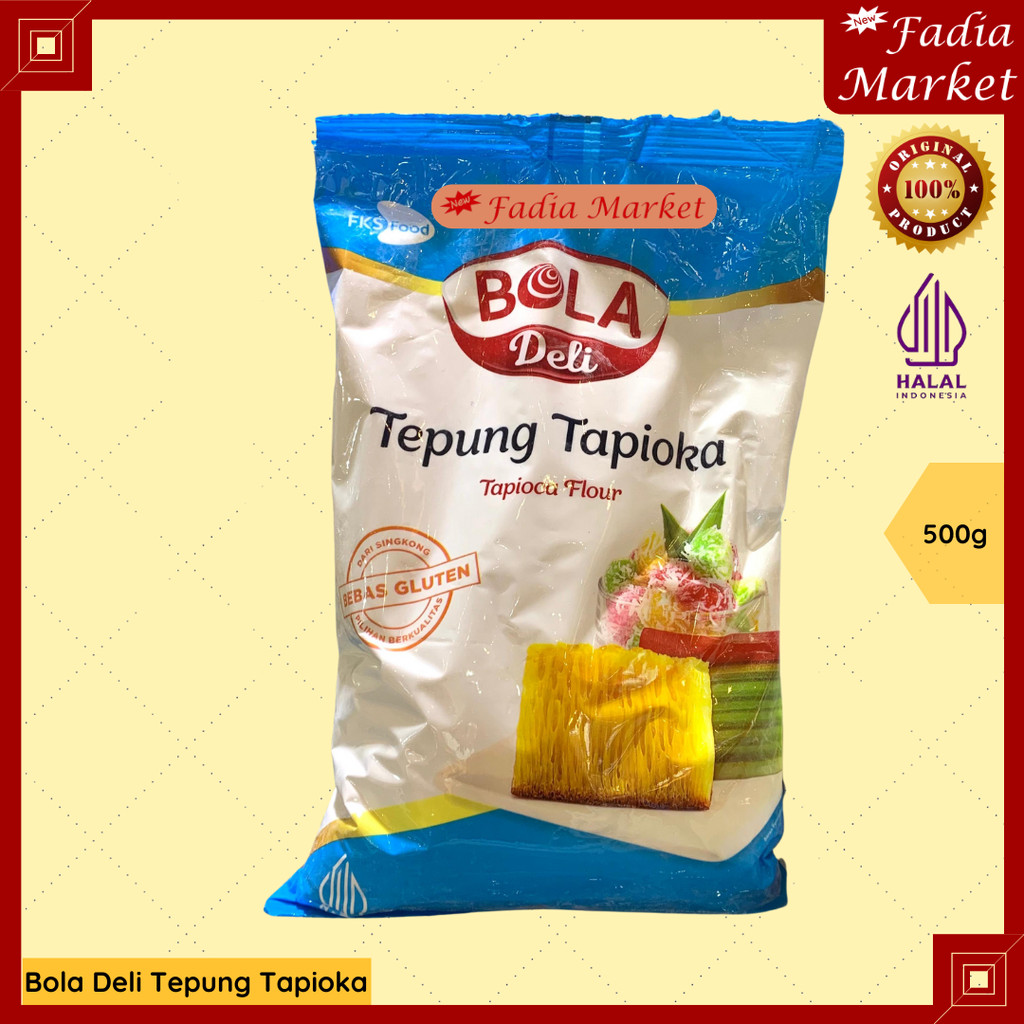 

Bola Deli Tepung Tapioka Tapioca Flour Bebas Gluten Free 500g