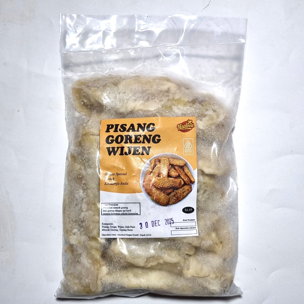 

NisoFood Pisang Goreng Kalimantan Pisang Goreng Wijen Manis