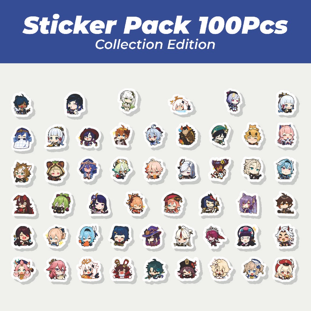 

Hot Stiker Anime Kawaii Genshin Impact Lucu Anti Air Stikers Berperekat Waterproof Sticker Decal Buat Motor Helm Buku Journal Koper Casing HP Laptop Botol Minum