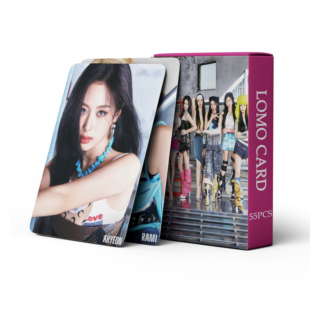 

55 Pcs in Stock BABYMONSTER DRIP CLIK CLAK HARAM ASA AHYEON Celebrity Fan Collection Card Postcard Photo Card LOMO Card Gift