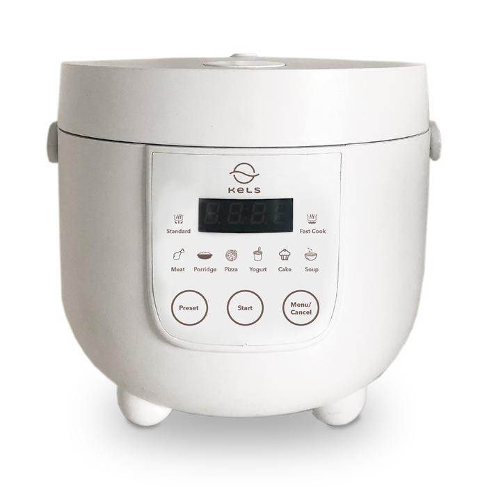 KELS 800 ML WARNER RICE COOKER MULTIFUNGSI - PUTIH