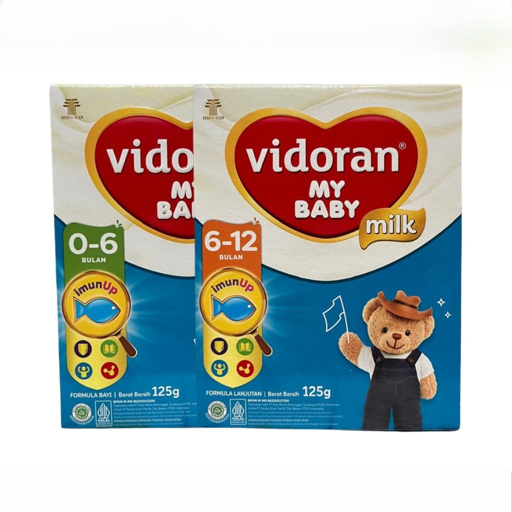 VIDORAN 0 6 Bulan 125gr Susu Formula Bayi Baru Lahir untuk My Baby Mb Explorer