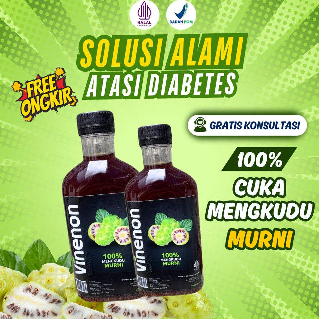 

Vinenon Cuka Mengkudu Ampuh Menurunkan Gula Darah dan Meluruhkan Batu Ginjal