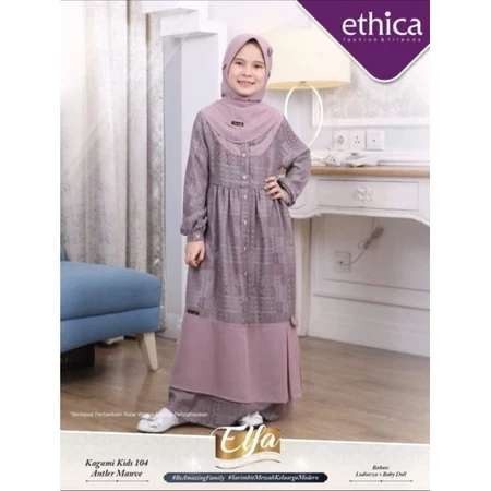 ETHICA GAMIS ANAK KAGUMI KIDS 104 ANTLER MAUVE