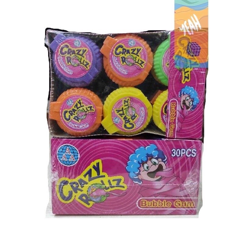 

DISKON Permen crazy rollz isi 30 pcs Yd4