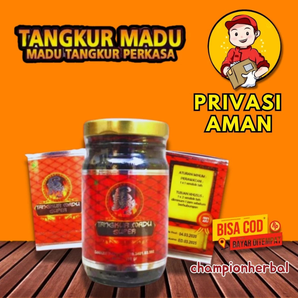 SanataKompas - MADU TANGKUR Suplemen Stamina Pria Kuat dan Tahan Lama Herbal Vitalitas 0bat Kuat Pri