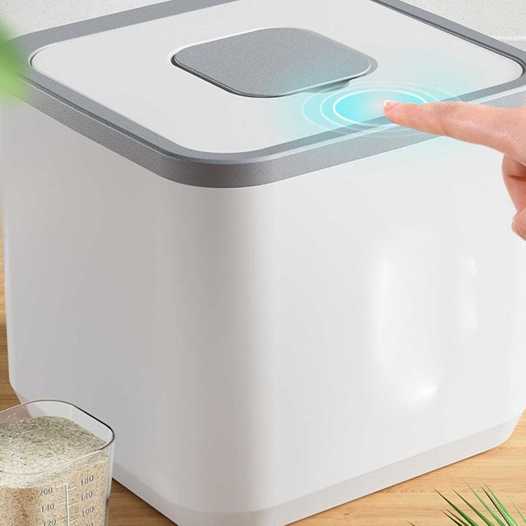 

JOY Tempat Beras Household Dispenser Rice with Measuring Cup Rice 5kg - HJ