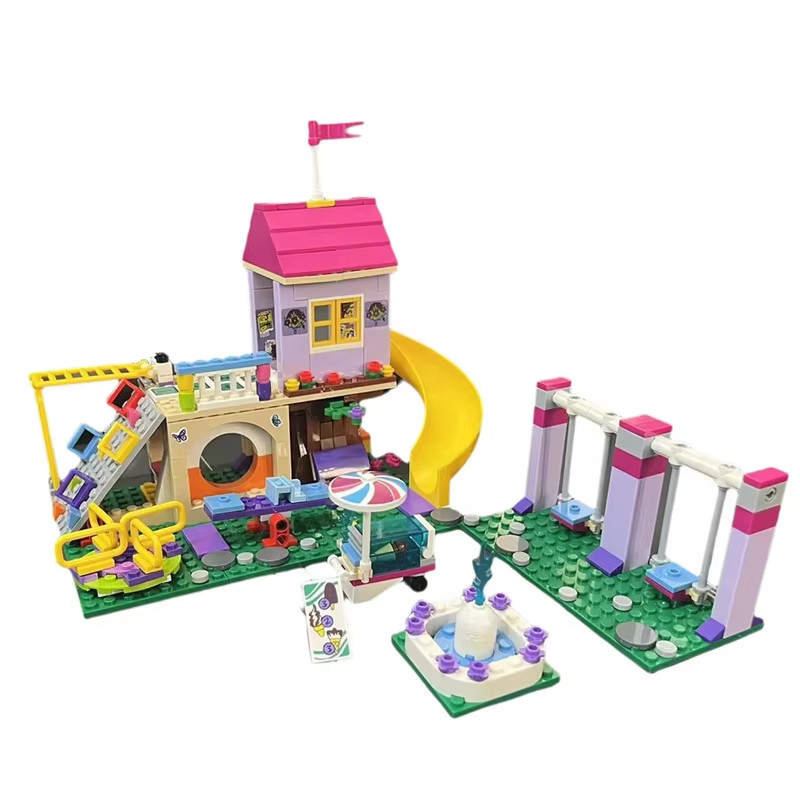

Christmas Day Gifts For Girls Heartlake City Playground With Friends Building Blocks Bricks Children's Day Gifts Education Toys