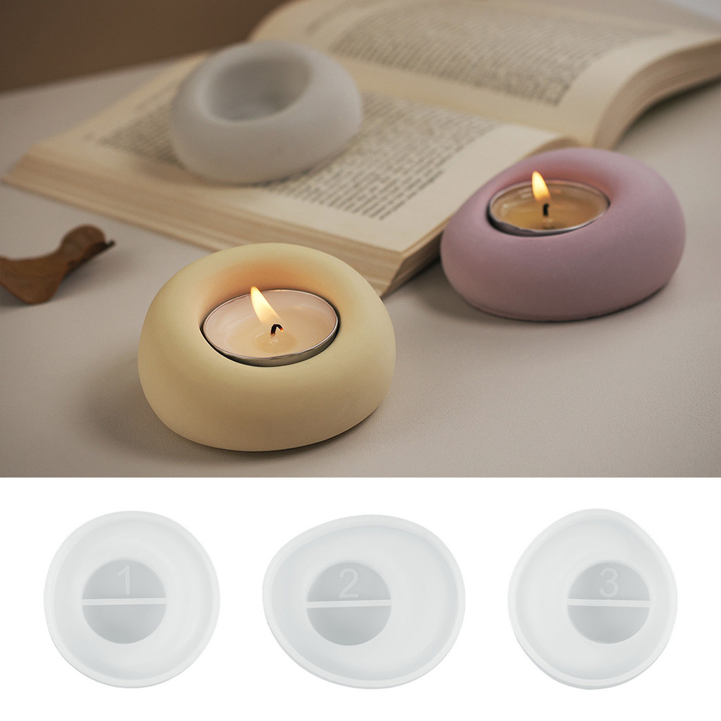 

3D Irregular Bubble Candle Holder Mould DIY Creative Home Decoration Mold Ashtray Hight Quality
