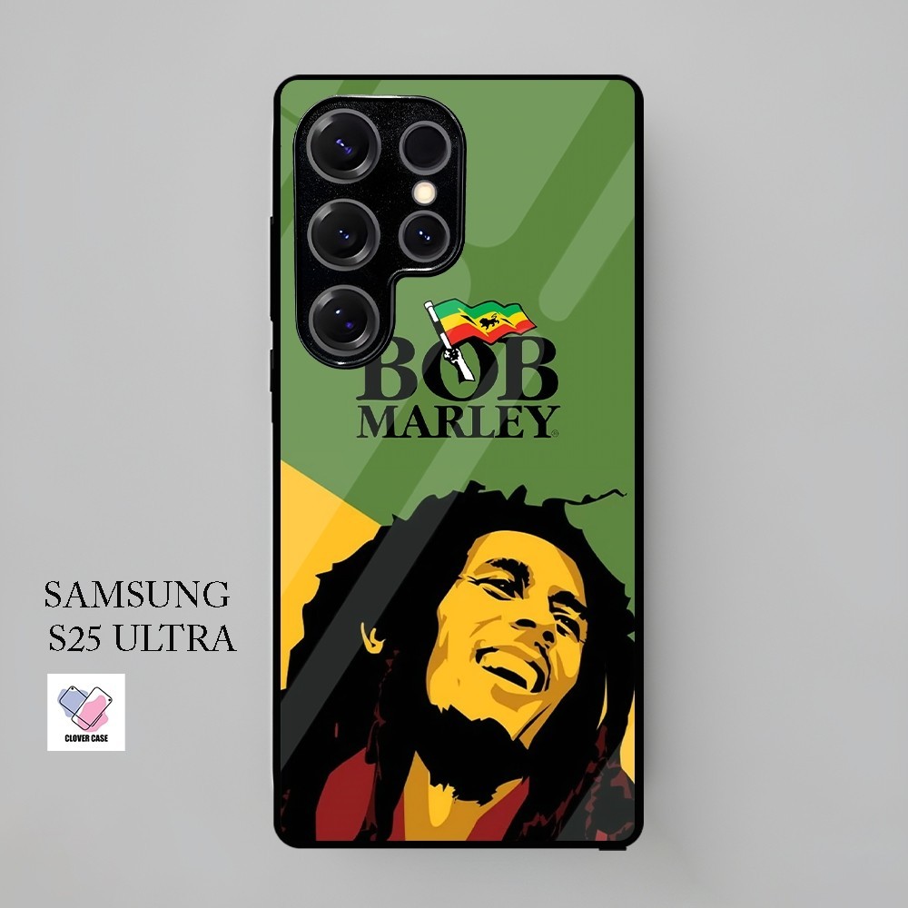 [AR48]  Case Glossy Case NEW | SAMSUNG S25 ULTRA | CASE KEKINIAN LUCU |  Casing Hp Kilau Motif BOB M