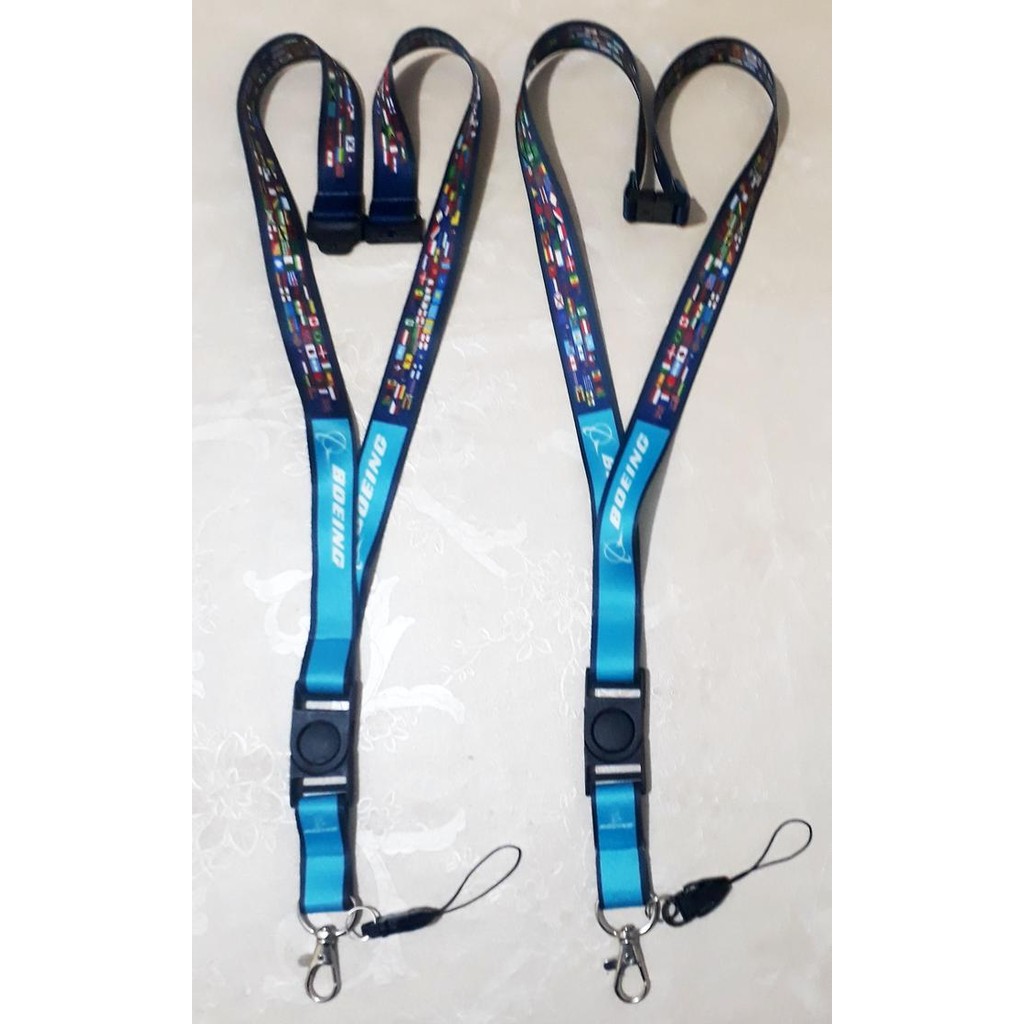 

Promo Boeing Lanyard ID CARD-Breakaway Printing Fullcolor