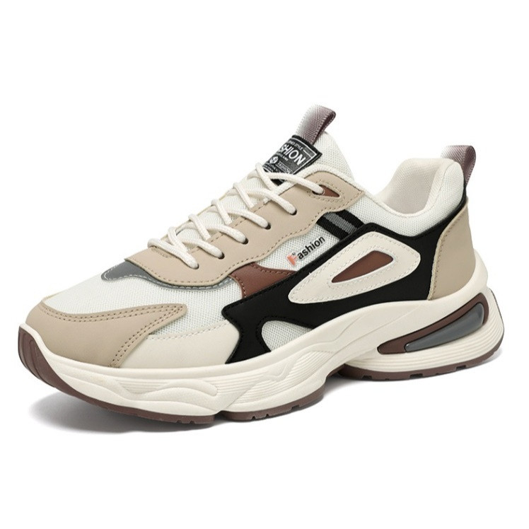 LUKESHOES Sepatu Sneakers Pria Import Kerja Kuliah Santai Casual LS01