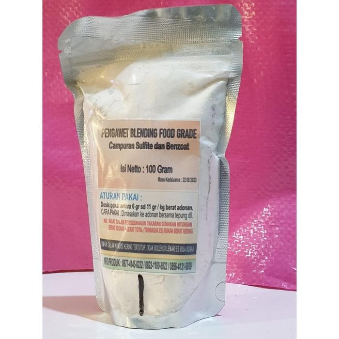 

PENGAWET SL FOOD GRADE MAKANAN ADONAN BASAH TAHAN 5 HARI SUHU KAMAR