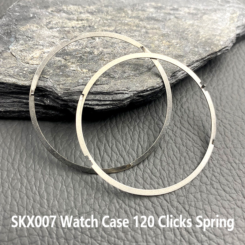 Mod NH35 Case SKX Bezel Click Spring Fits for SKX007 SKX009 SKX173 SKA35 Watch Case 120 Clicks Unidi