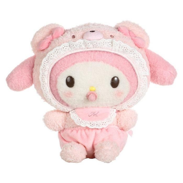 Boneka Cinnamoroll Kuromi Melody Hello Kitty Sanrio Empeng Dot Lucu - Melody