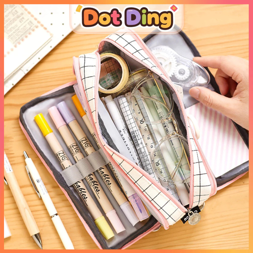 

[DOTDING] Angoo Kotak Pensil Kapasitas Besar Kotak Pensil Multifungsi Untuk Sekolah Tas Tempat Pensil Kantor Perlengkapan Alat Tulis Sisw Q036