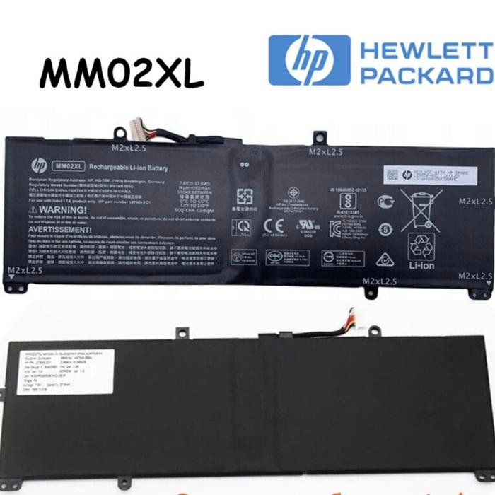 Battery Baterai Hp Pavilion 13-AN1033TU 13-AN0014TU 13-AN0012TU MM02XL