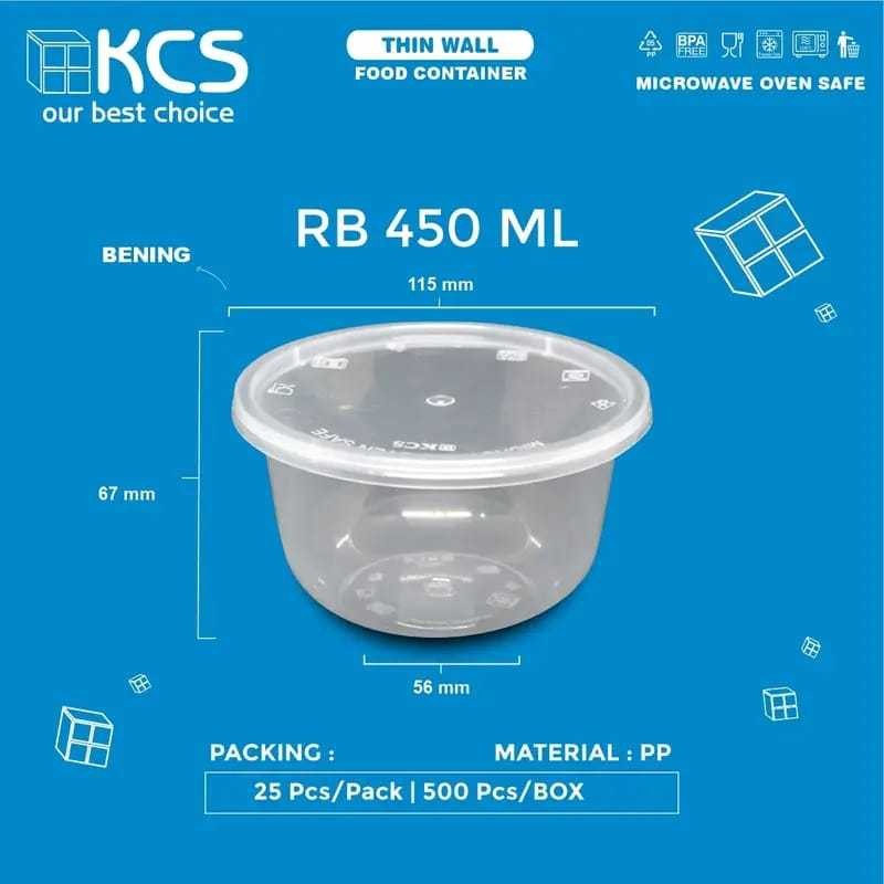 THINWALL KCS RB 450 ML (ISI 500 PCS/DUS)
