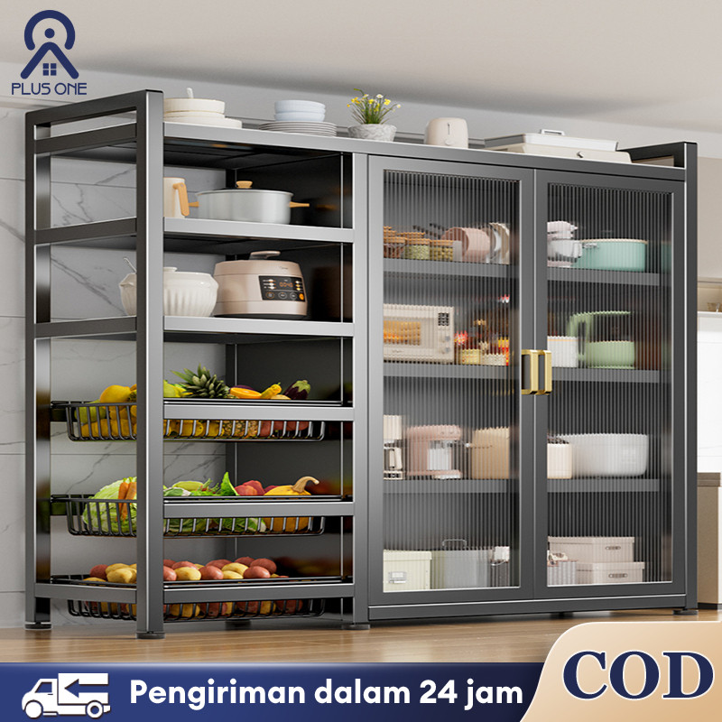 

Rak Dapur Susun Minimalis Rak Penyimpanan Dapur Serbaguna dengan Roda Rak Lemari Dapur Rak Piring Dapur Rak Kabinet Dapur Kitchen Rack Rak Oven Rak Bumbu Dapur Rak Microwave