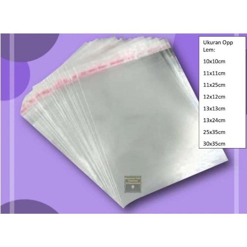 

Plastik Opp Lem 10x10/11x11/11x25/12x12/13x13/13x24/25x35/30x35cm