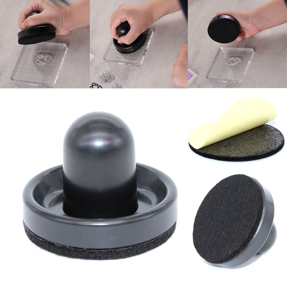 

76MM Stamping Tool for Clear Stamps Scrapbooking Handmade Tools Put Even Pressure on Stamp Platform Precision Press Supplies