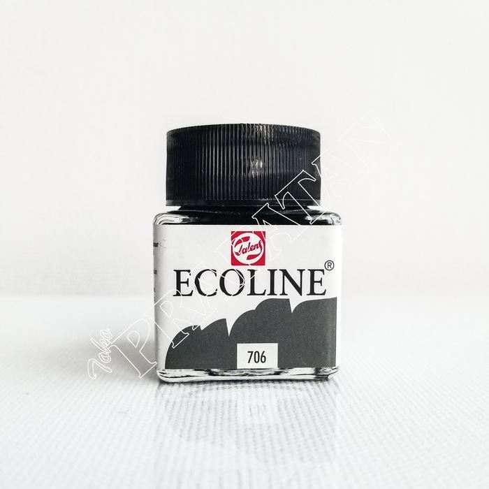

Royal Talens Ecoline Liquid Watercolor 30 ml / Cat Air Ecoline - Cold Grey 717