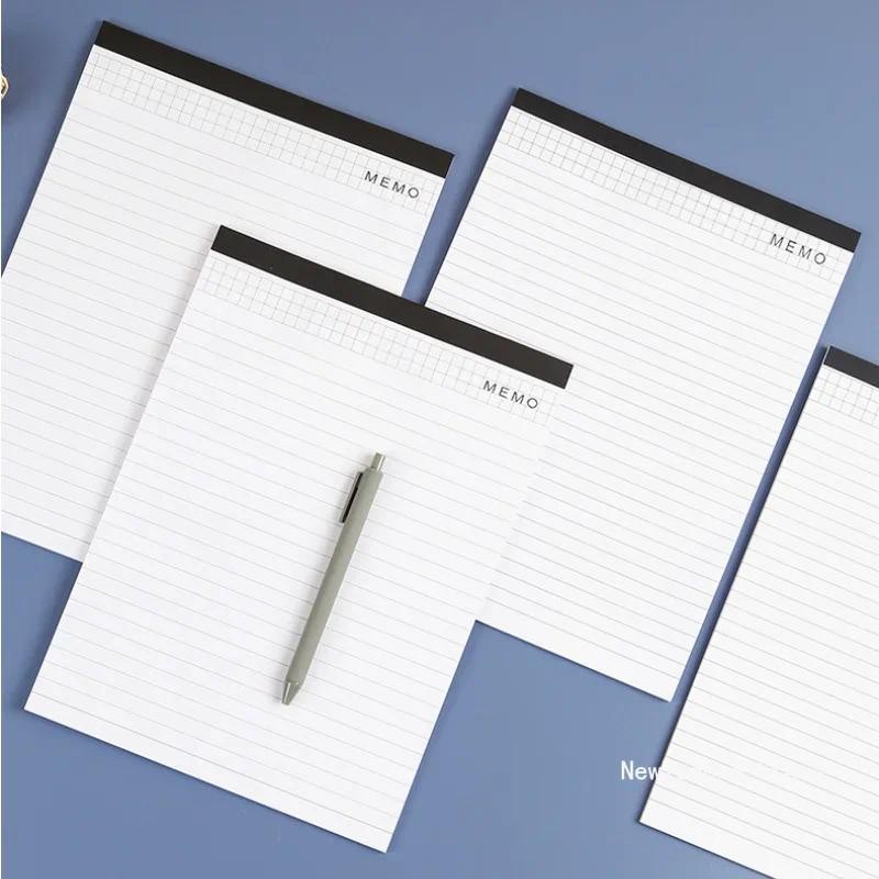 

A4 Conference Tearable Memo Pad Lined Pages Diary Notepad Meeting Notebook Draft Writing Sheet Paper Office School Supplies