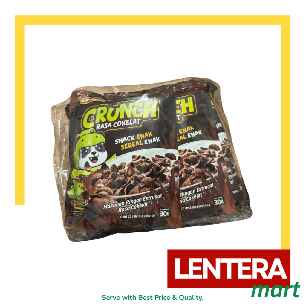 

Gogo Rabbit Crunch Rasa Cokelat Snack Sereal 1 Pack isi 5 pcs x 30gr LenteraMart