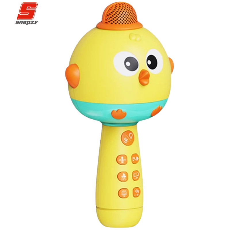 GUNAD Multifungsi Mikrofon Anak Bluetooth Wireless Speaker Mainan Mikrofon Kartun Nyanyi Anak Peremp
