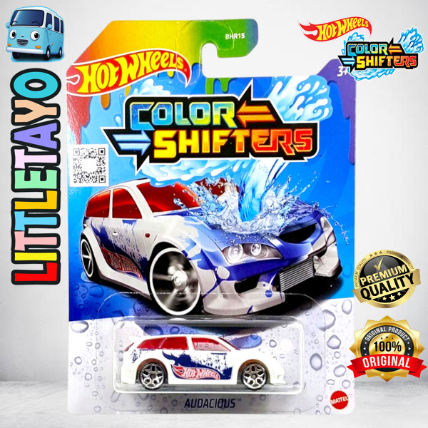 Hot Wheels Color Shifters Audacious Diecast Mobil Berubah Warna