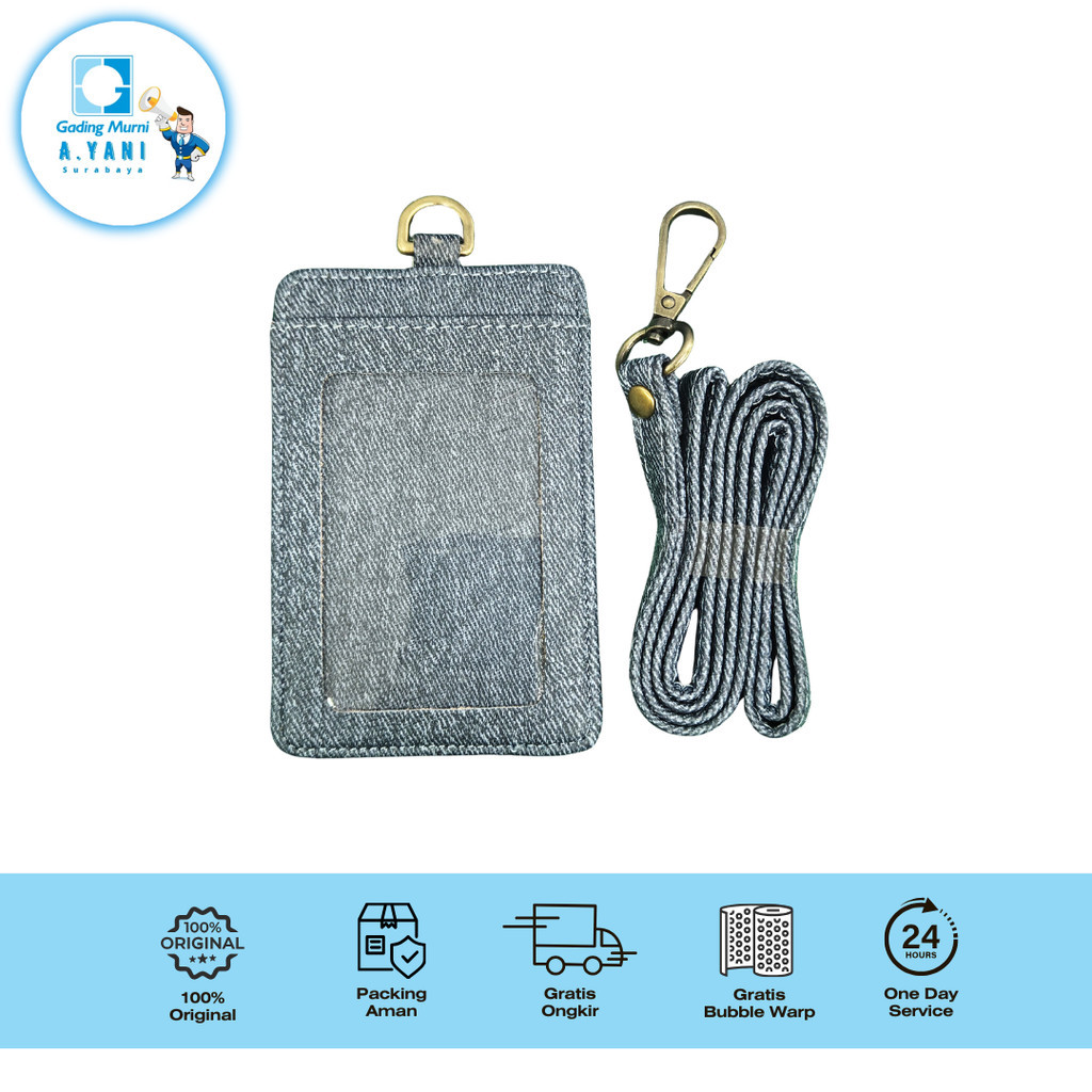 

TKM ID CARD LEATHER DENIM SERIES IDC + TALI